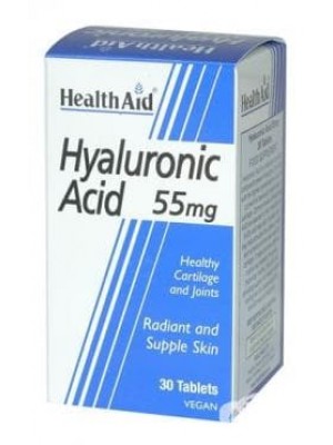 Hyaluronic Acid 55 mg. 30 tablets